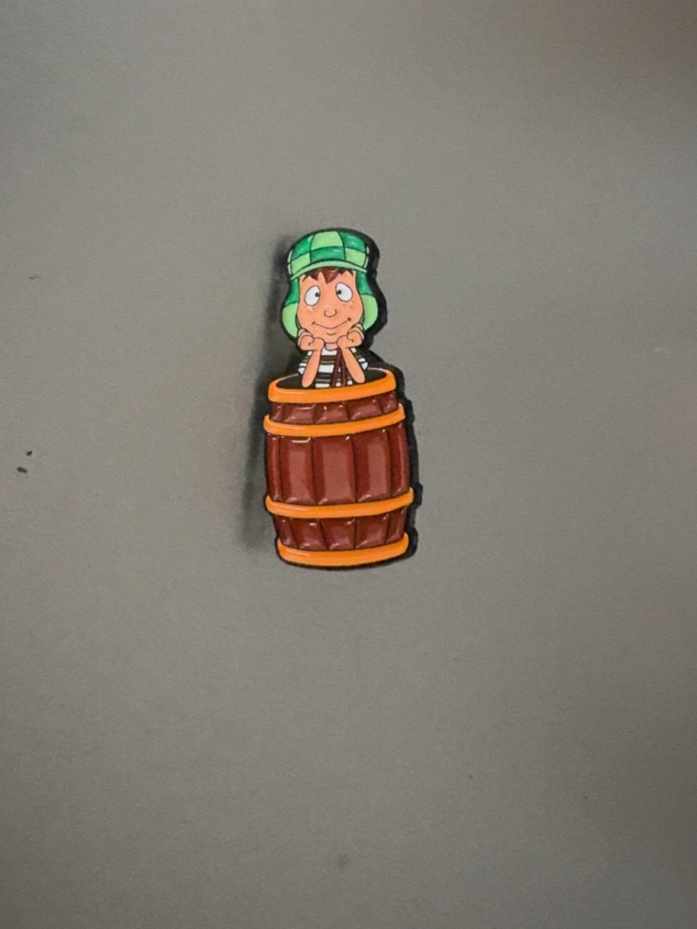 Chavo del ocho Pin with Green Hat Character